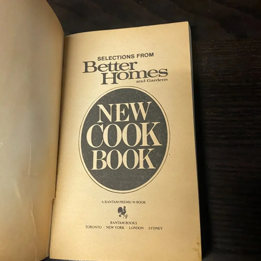Better Homes and Gardens New Cookbook 1996
